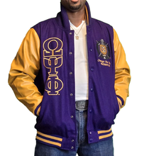 Load image into Gallery viewer, NEW! Omega Wool Letterman Jacket