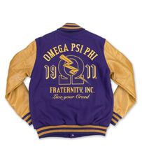 Load image into Gallery viewer, NEW! Omega Wool Letterman Jacket