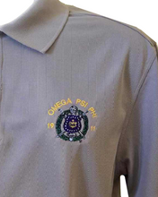 Load image into Gallery viewer, NEW! Dri-Fit OMEGA Polos (Purple,Gray,White)