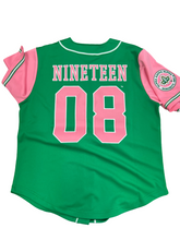 Load image into Gallery viewer, NEW! AKA Baseball Jersey (green)
