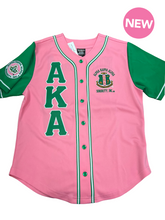 Load image into Gallery viewer, NEW! AKA Baseball Jersey (pink)

