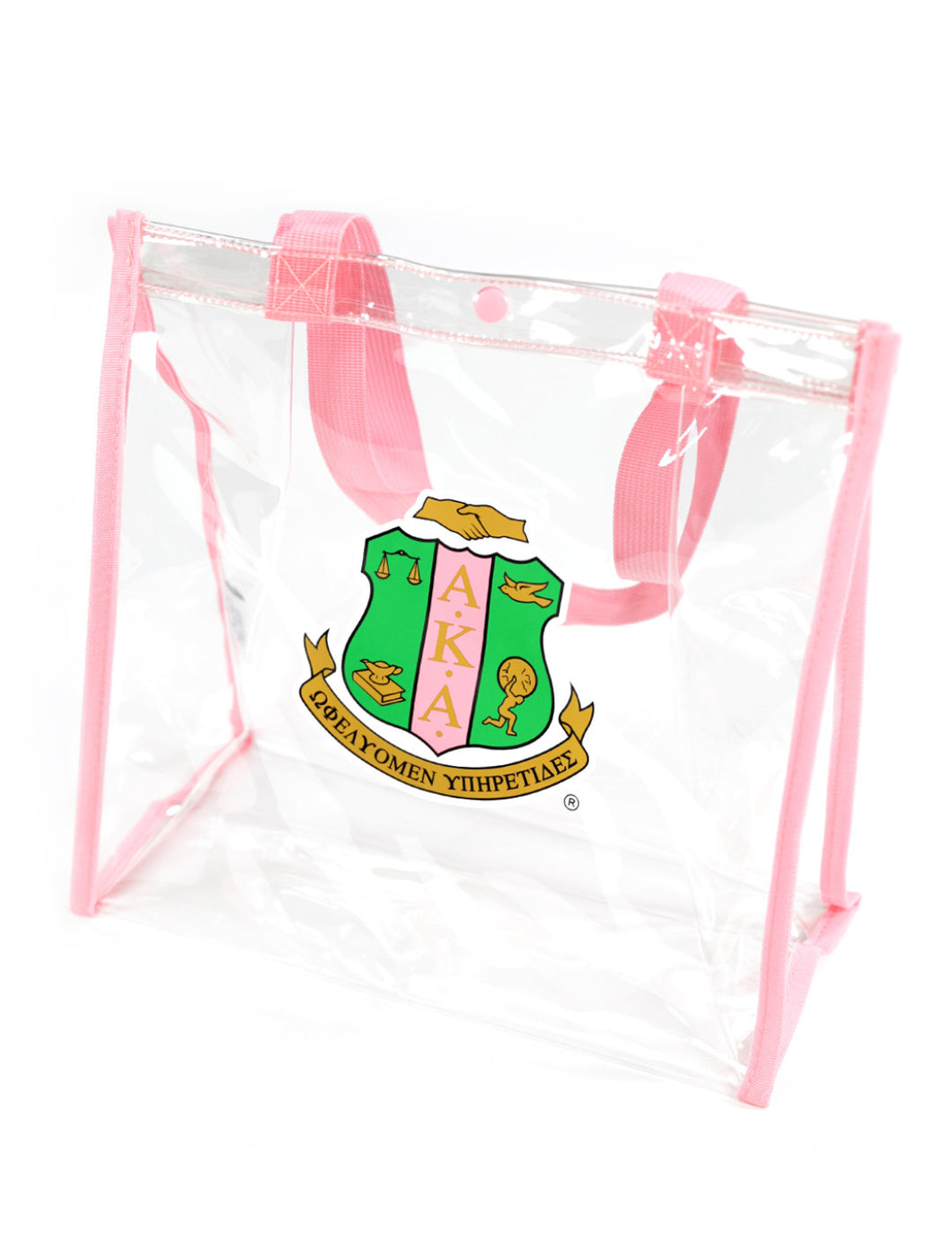 NEW! Clear Pink AKA Tote Bag