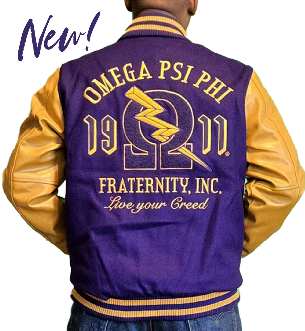 NEW! Omega Wool Letterman Jacket