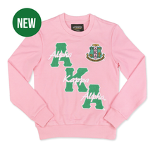 Load image into Gallery viewer, NEW! Pink AKA Sweatshirt with Chanel Embroidery
