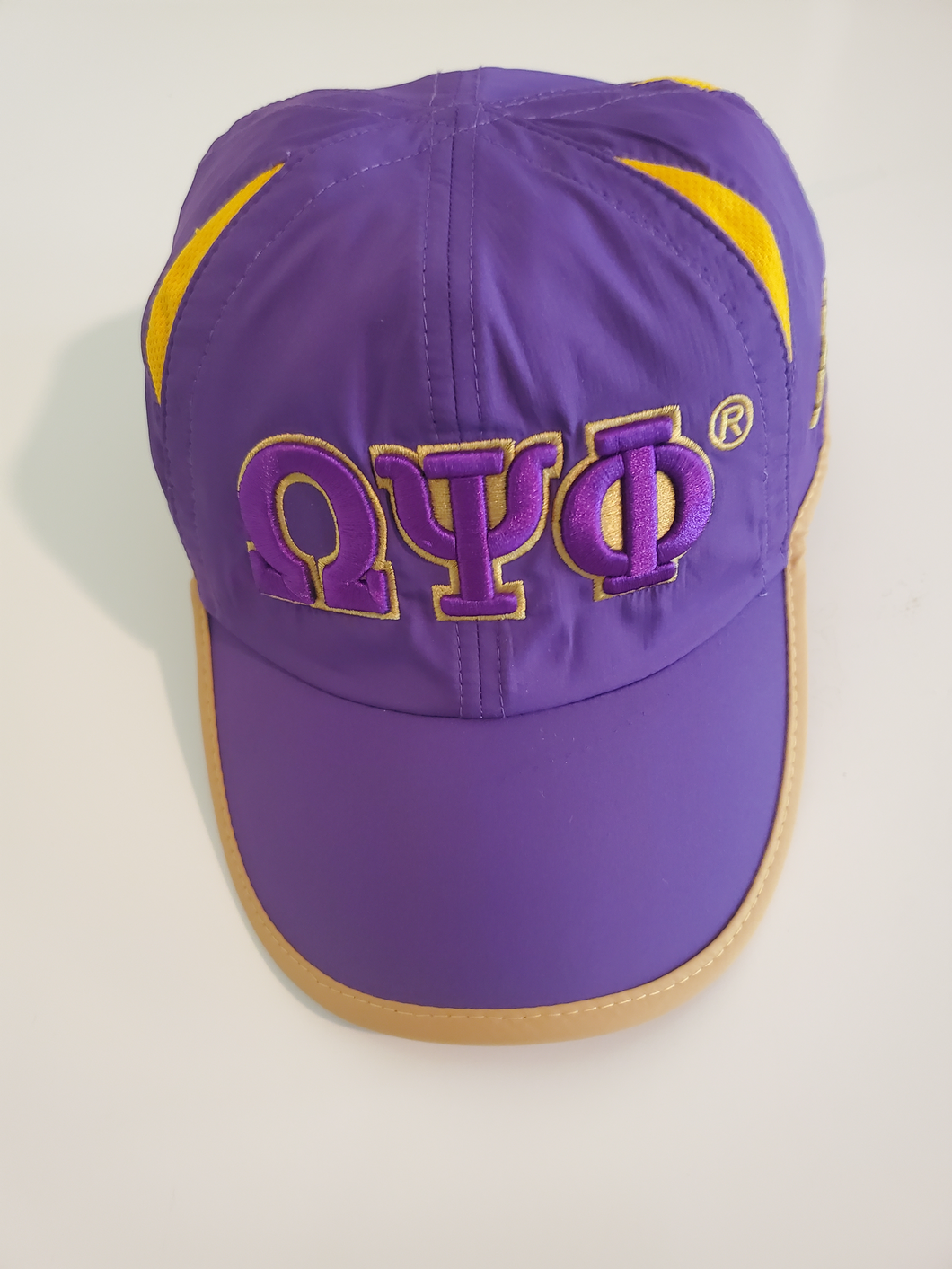 Purple Letter Cap (Omega)