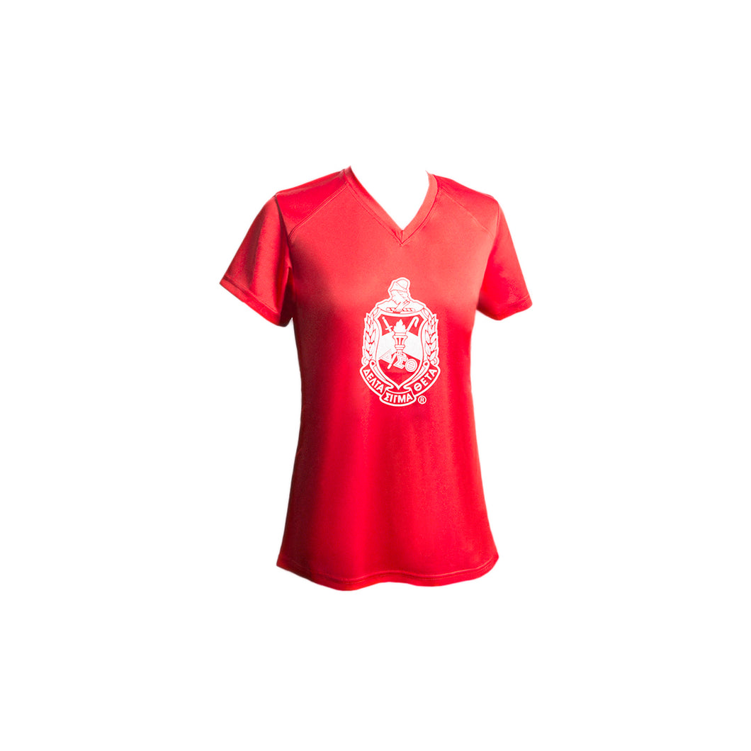 New! RED DELTA (DST) PERFORMANCE TEE