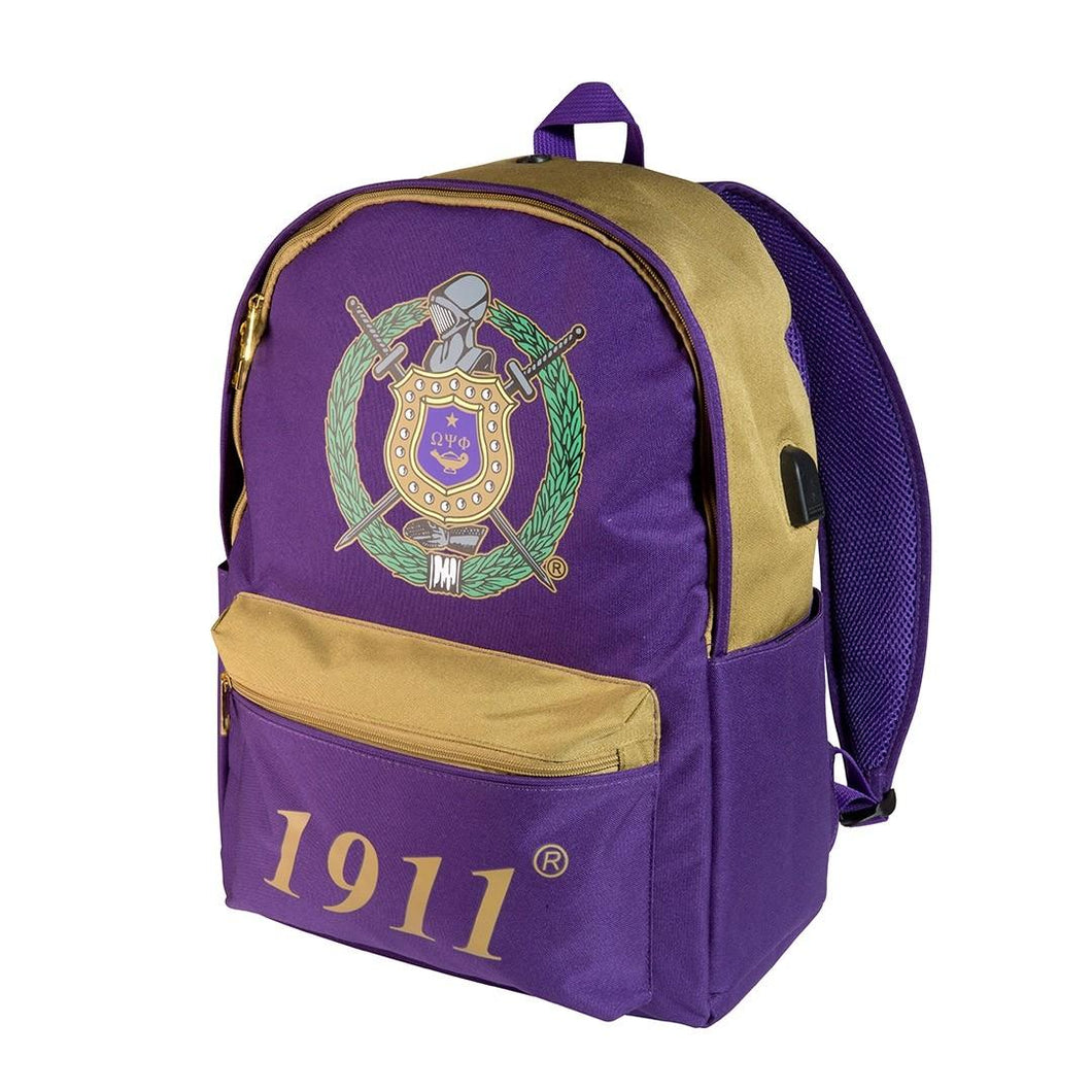 OMEGA Purple Backpack