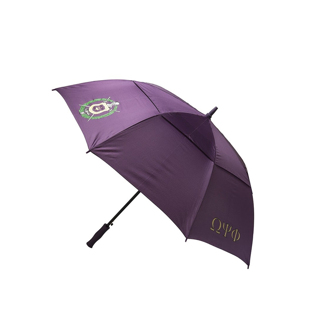 Small Purple Retractable Umbrella (Omega)